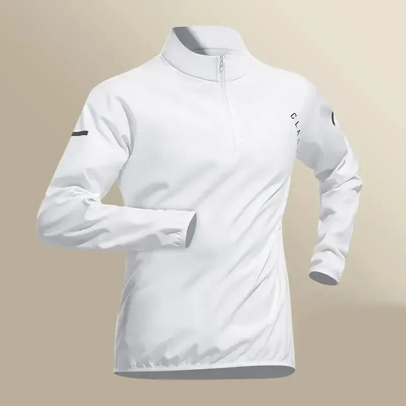 Unisex Quick Dry Running Jacket And Pants Set For Outdoors