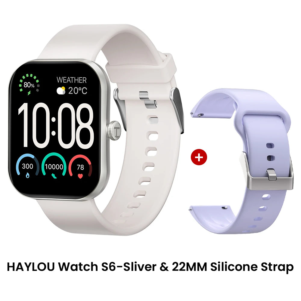 Haylou Watch S6 Smartwatch IP68 Waterproof Fitness Tracker Bluetooth