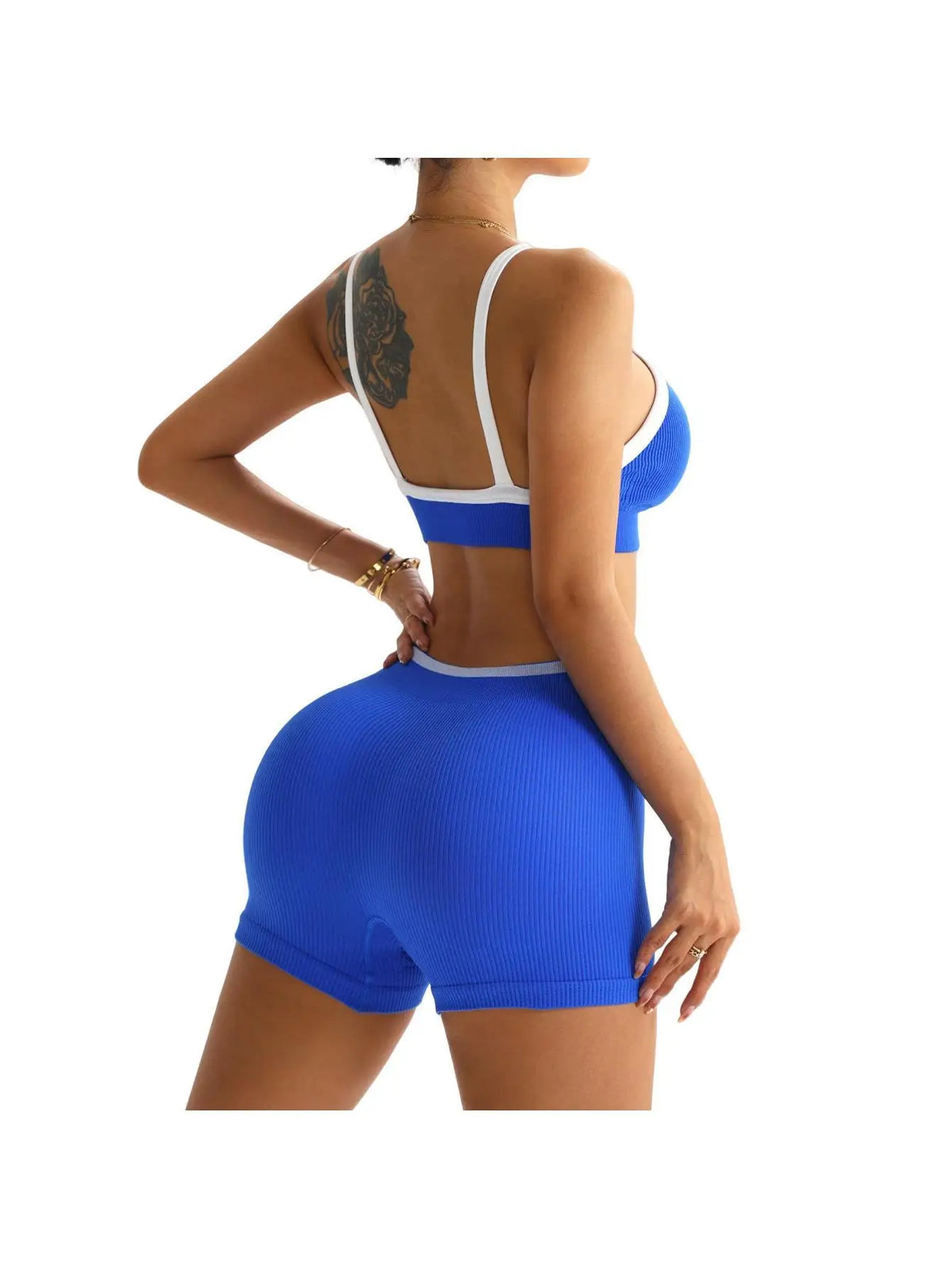 Women's Quick Dry Sports Bra Set For Yoga And Running