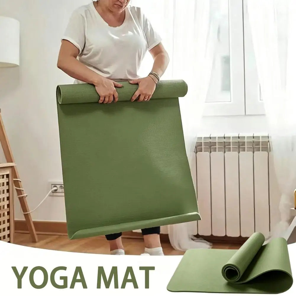 Non Slip EVA Yoga Mat Home Yoga And Pilates Workouts