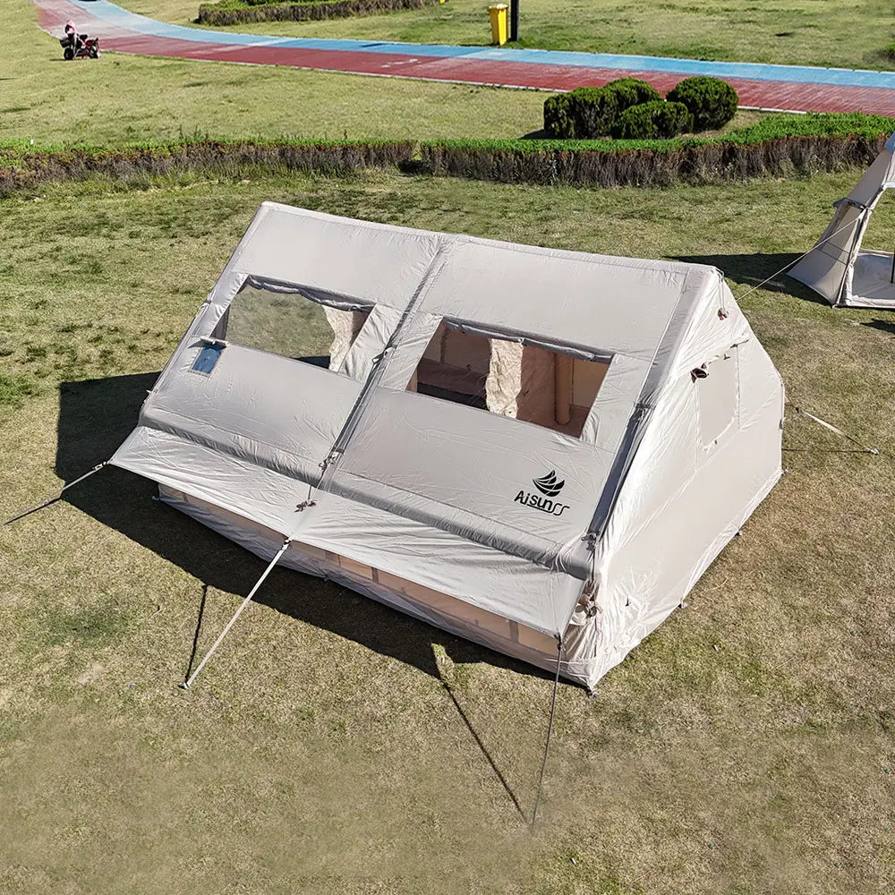 Family Camping Inflatable Tent With PVC Skylight Air Tube