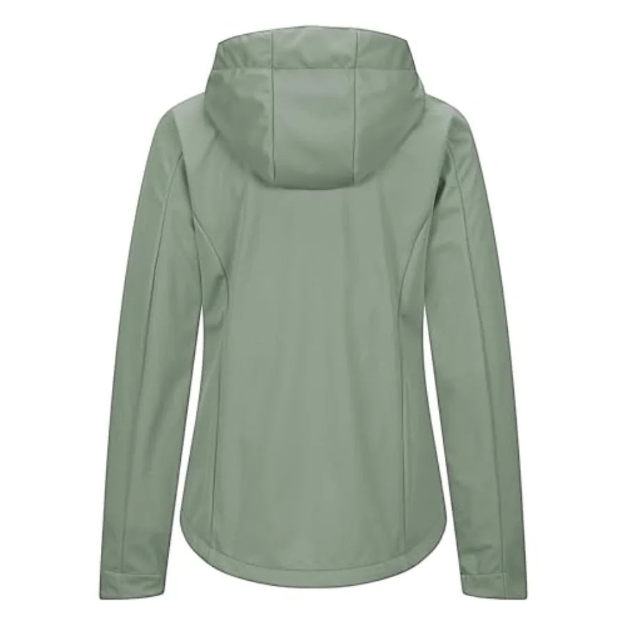 33000Feet Womens Softshell Waterproof Hooded Jacket For Outdoor Hiking