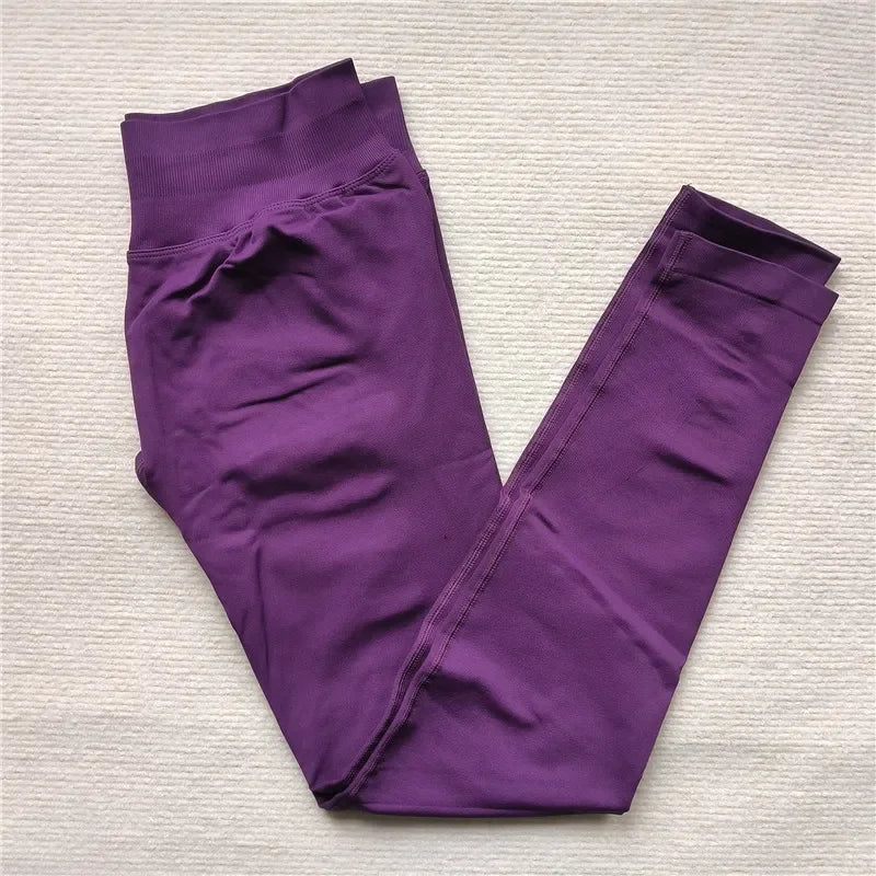 Seamless Sporty Leggings For Yoga And Workout Tights Butt Lift