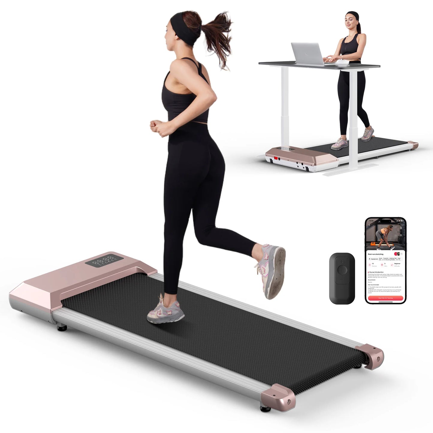 2.5 HP Treadmill for Home Use 300lbs Capacity