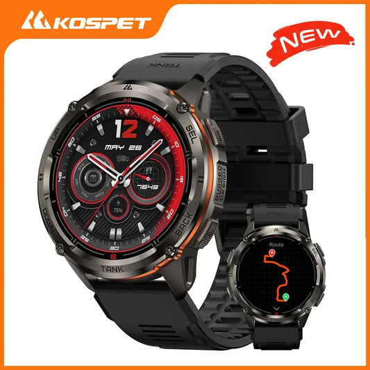 KOSPET Tank T3 Ultra 2 GPS Smartwatch for Android iOS
