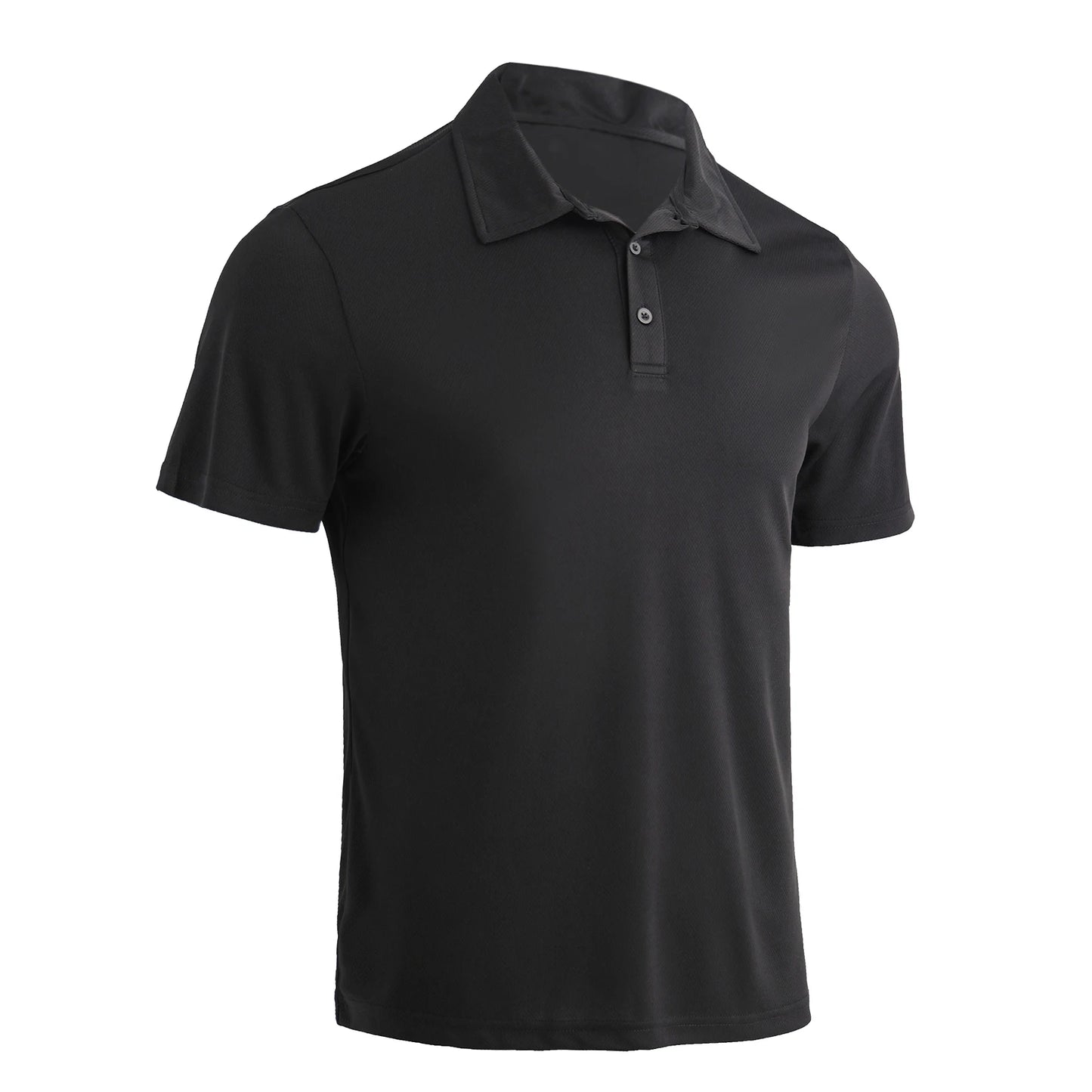 Men's Quick Dry Solid Polo Shirt Breathable Short Sleeve