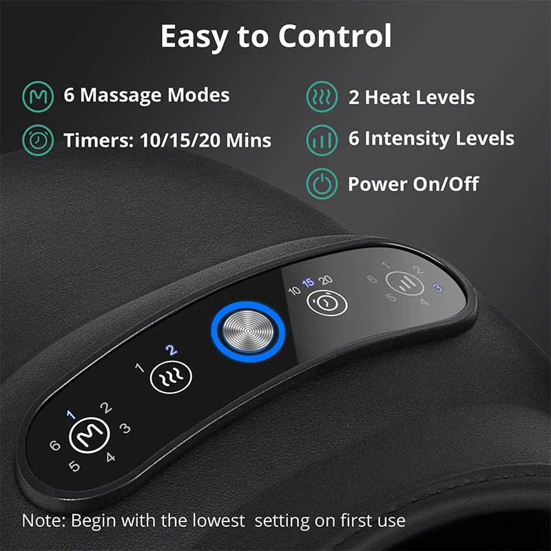 Medcursor Wireless Hand Massager Palm Acupoint With Air Compression