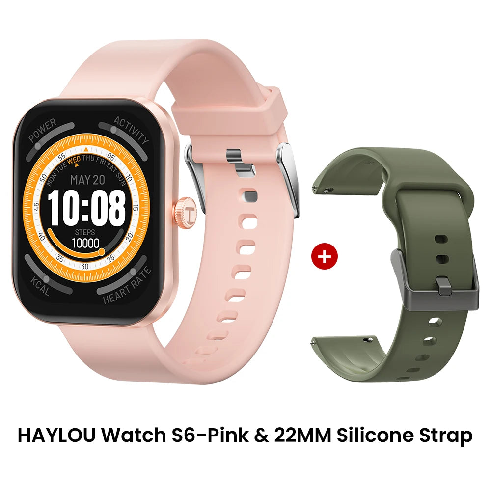 Haylou Watch S6 Smartwatch With HD Display And Fitness Tracking