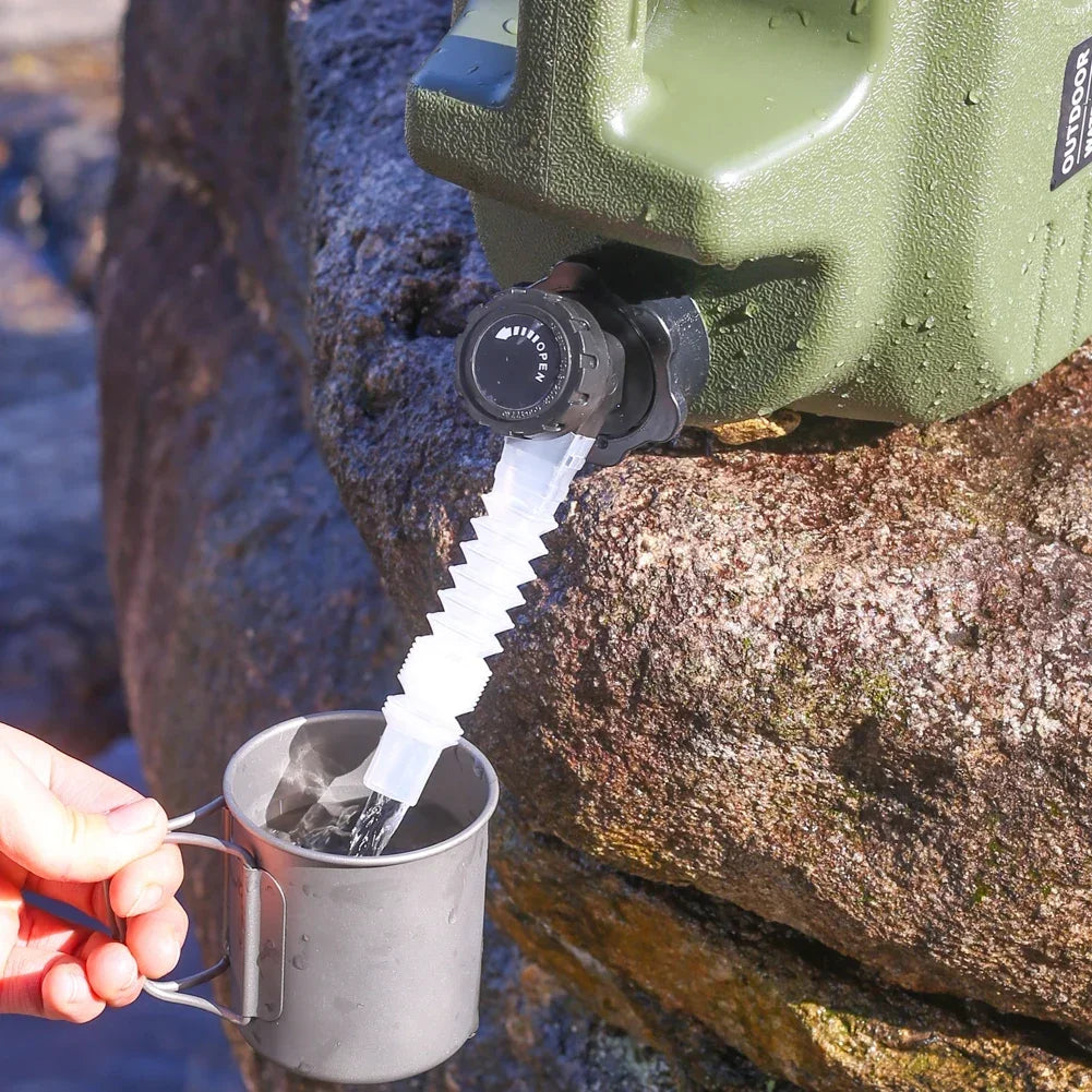 Portable Camping Water Jug With Faucet For Outdoor Adventures