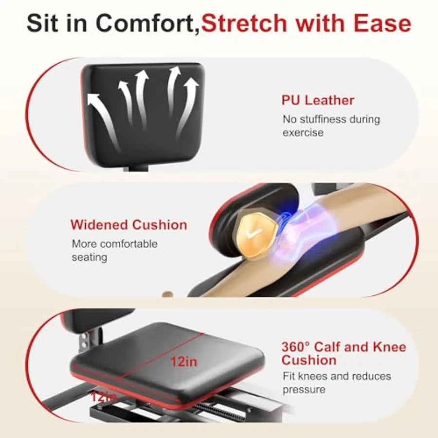 Leg Stretcher 220LBS Adjustable Split Machine for Ballet and Yoga