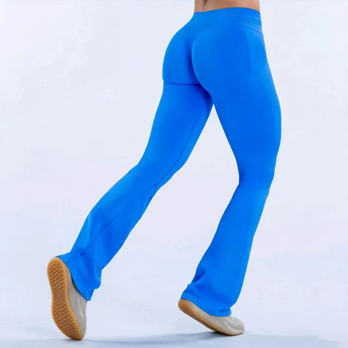 NCLAGEN Womens Seamless Yoga Leggings With Scrunch Design