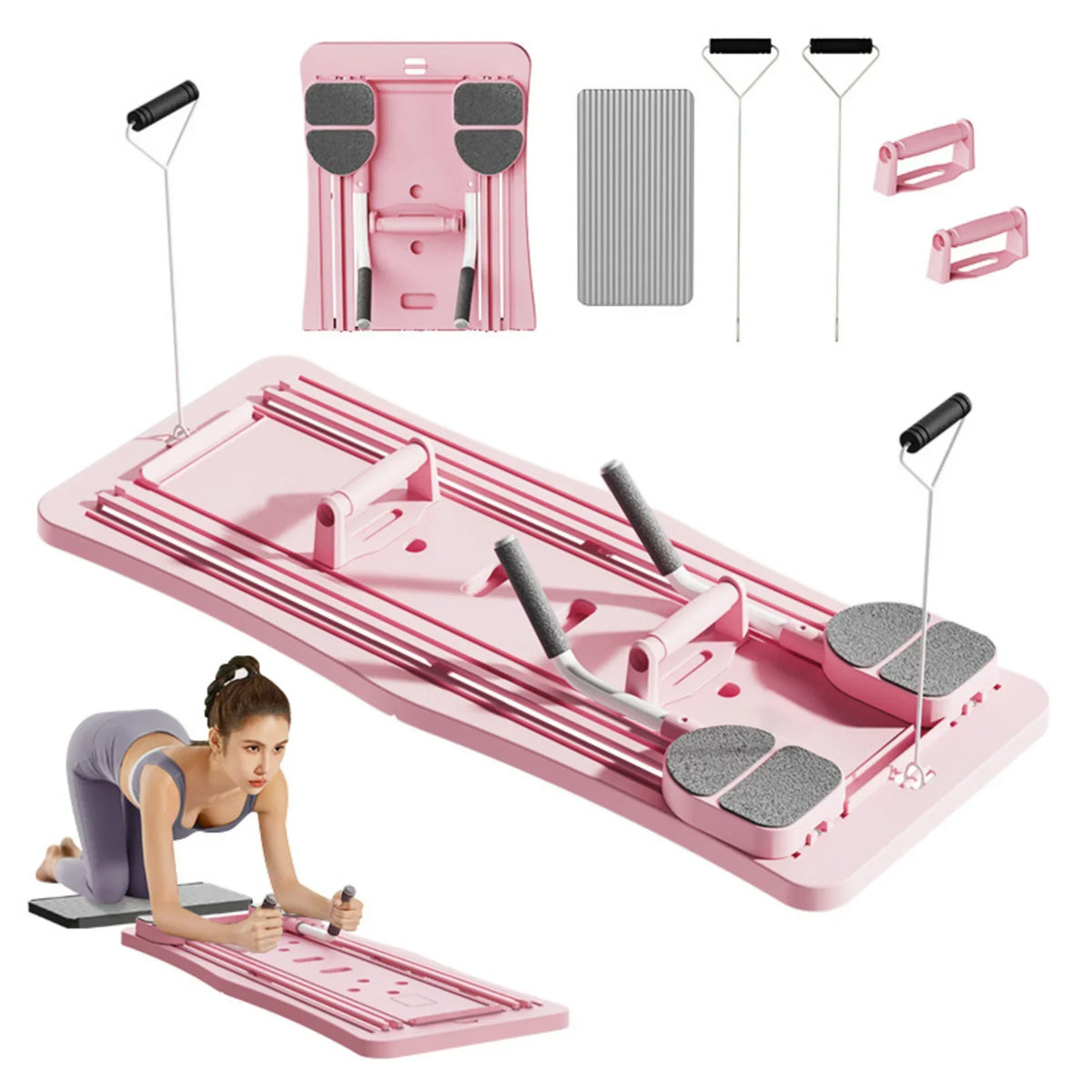 Foldable Pilates Board for Core and Full Body Home Workouts