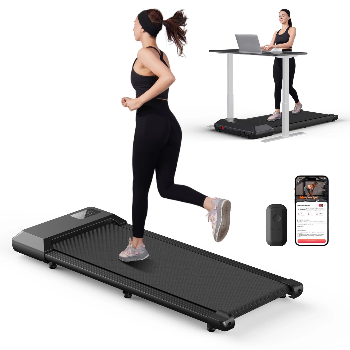 2.5 HP Treadmill for Home Use 300lbs Capacity