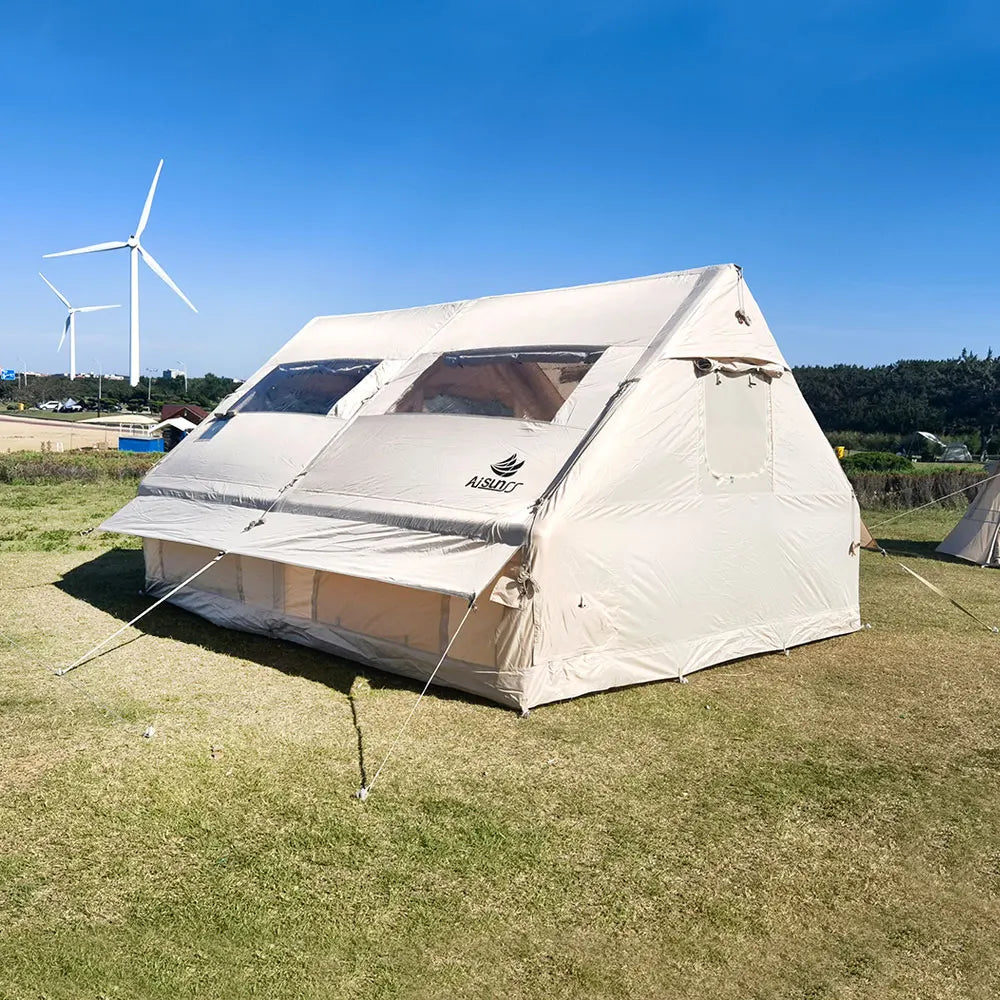 Family Camping Inflatable Tent With PVC Skylight Air Tube