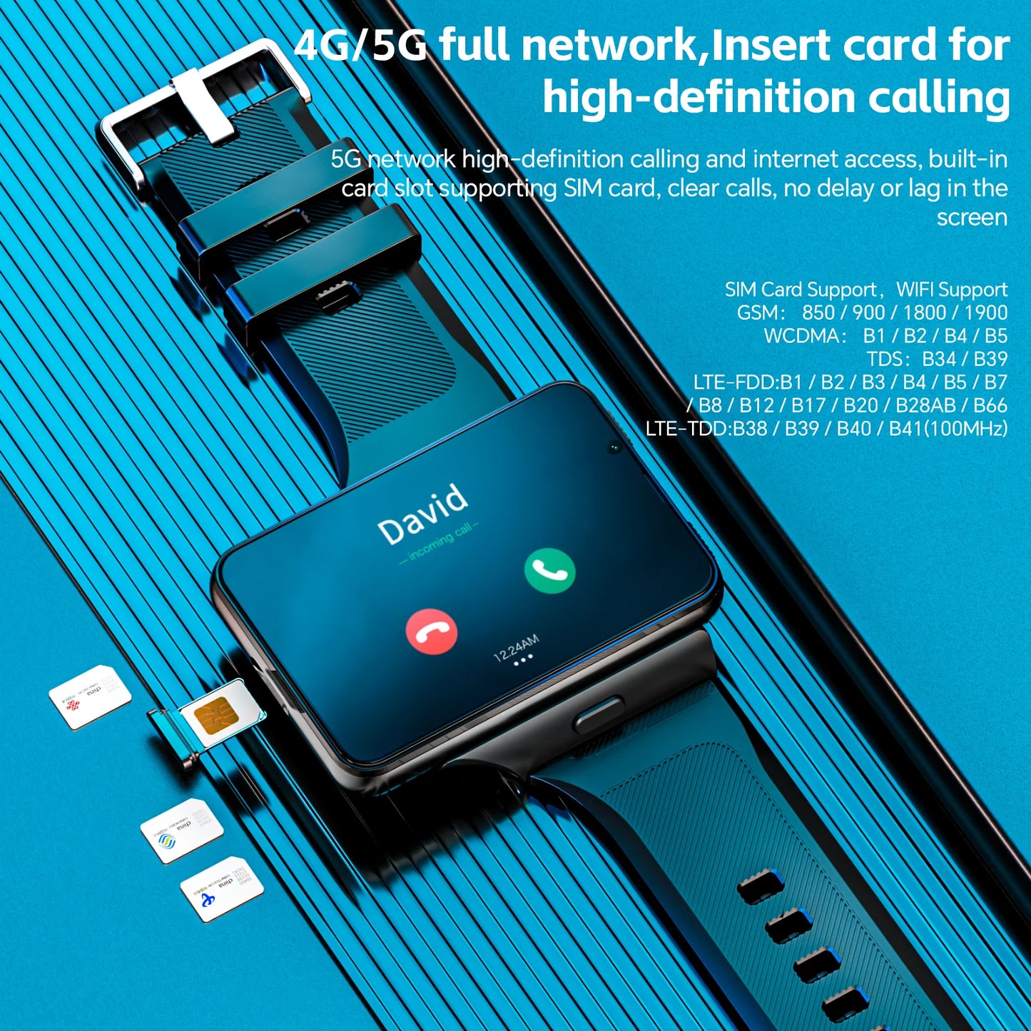 LOKMAT APPLLP MAX Android Smartwatch 4G Dual Camera Video Calls