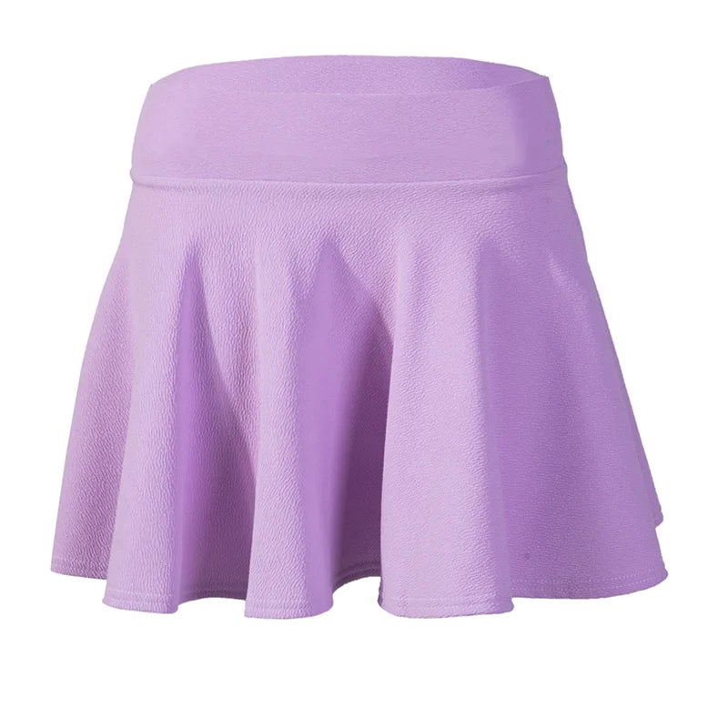 JIAOYIFEN Elastic Pleated High Waist Summer Skirt For Women