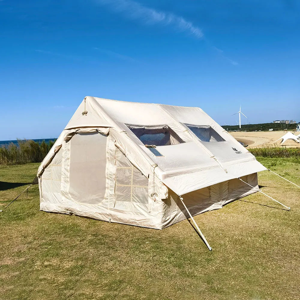 Family Camping Inflatable Tent With PVC Skylight Air Tube