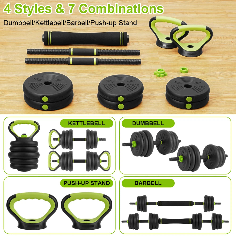 TWISTER.CK Adjustable Dumbbells Set For Home Gym And Training