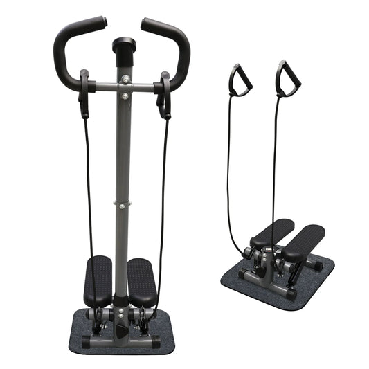 NON Exercise Stepper Machine with LCD Monitor for Home Gym