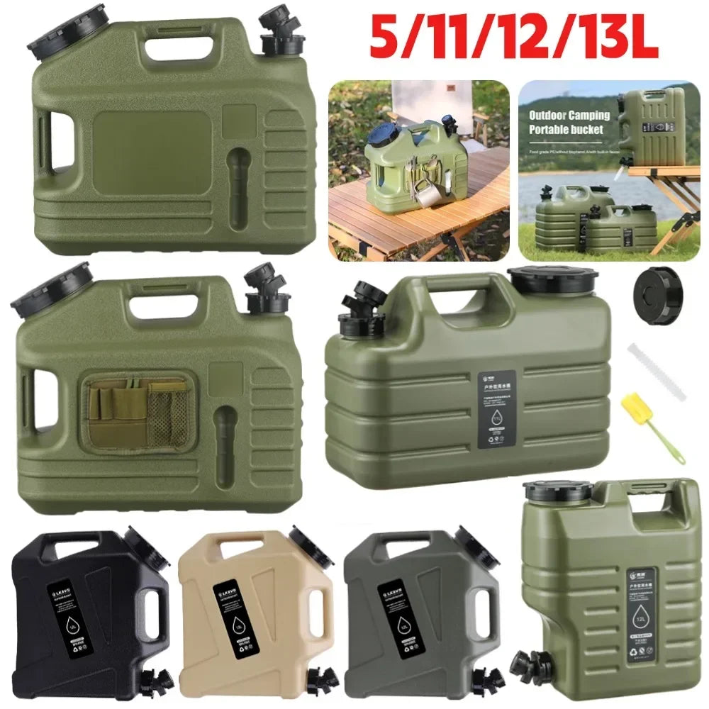 Portable Camping Water Jug With Faucet For Outdoor Adventures