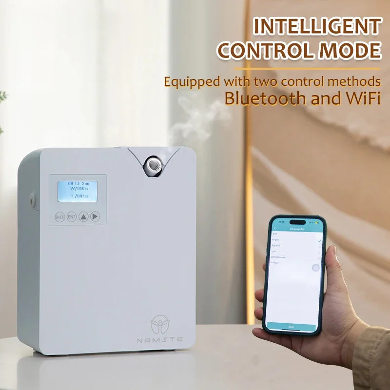 NAMSTE Scent Air Diffuser With Smart Bluetooth WiFi Aromatherapy