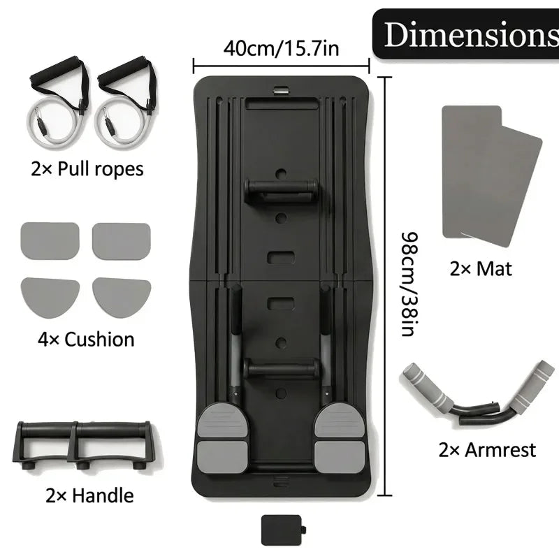 Foldable Pilates Board for Core and Full Body Home Workouts
