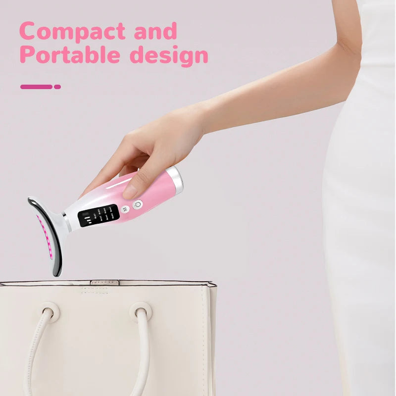 Cloud Prime Face Neck Massager Household Lifting And Firming Facial Electric Introduction Lifting And Firming Beauty Massage Face Care Tools For Christmas And New Year Gifts