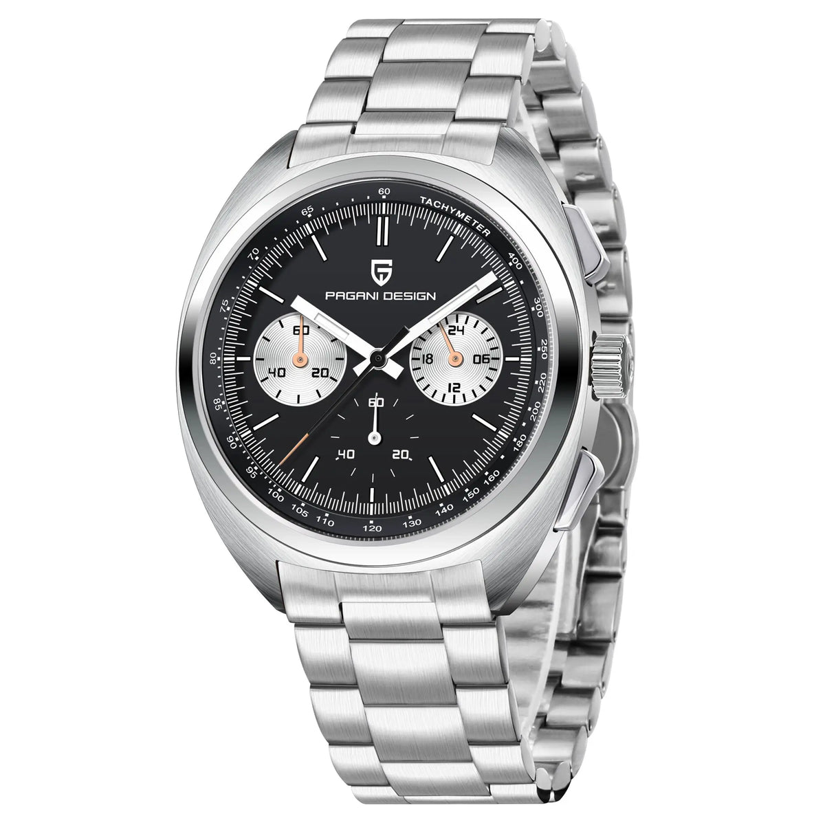 PAGANI DESIGN Men's Sapphire Quartz Chronograph Luxury Wristwatch
