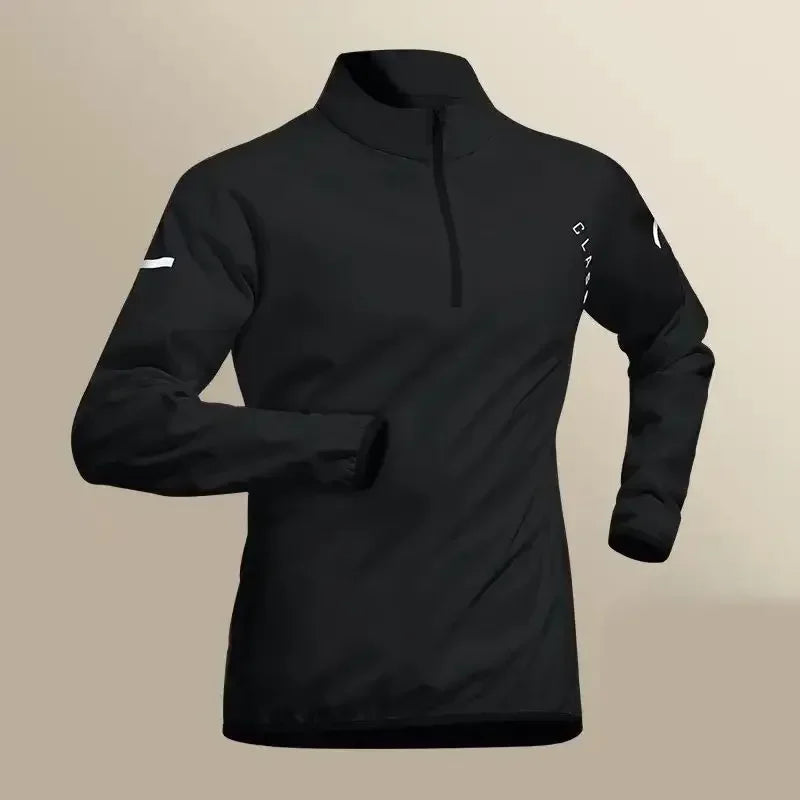 Unisex Quick Dry Running Jacket And Pants Set For Outdoors