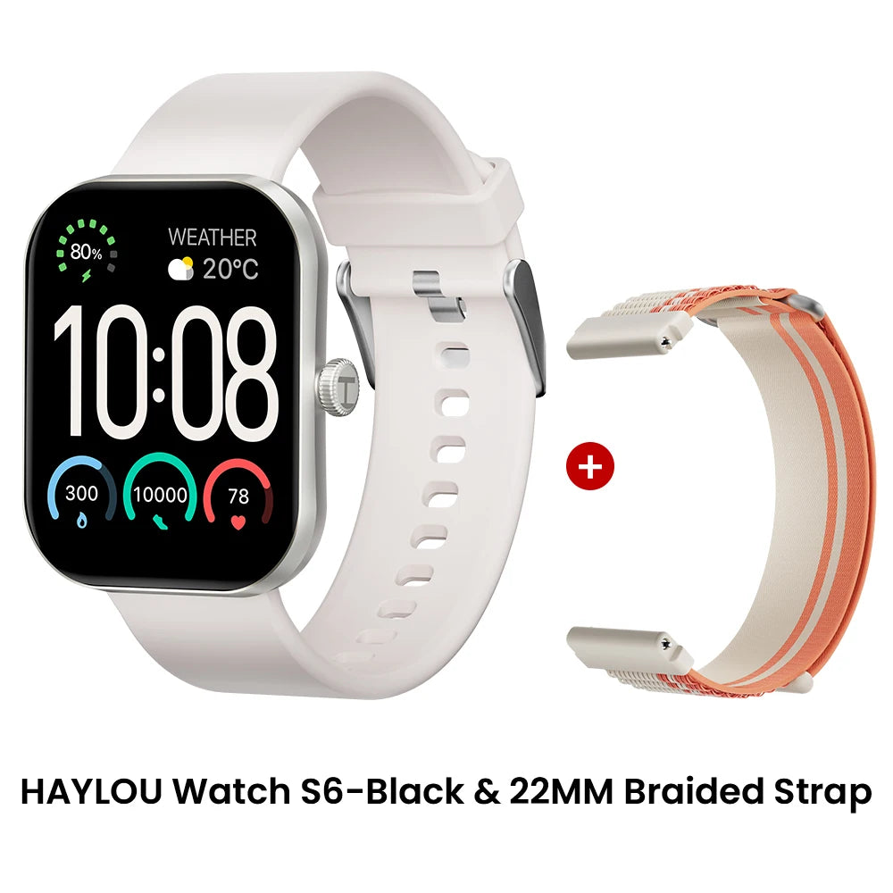 Haylou Watch S6 Smartwatch With HD Display And Fitness Tracking