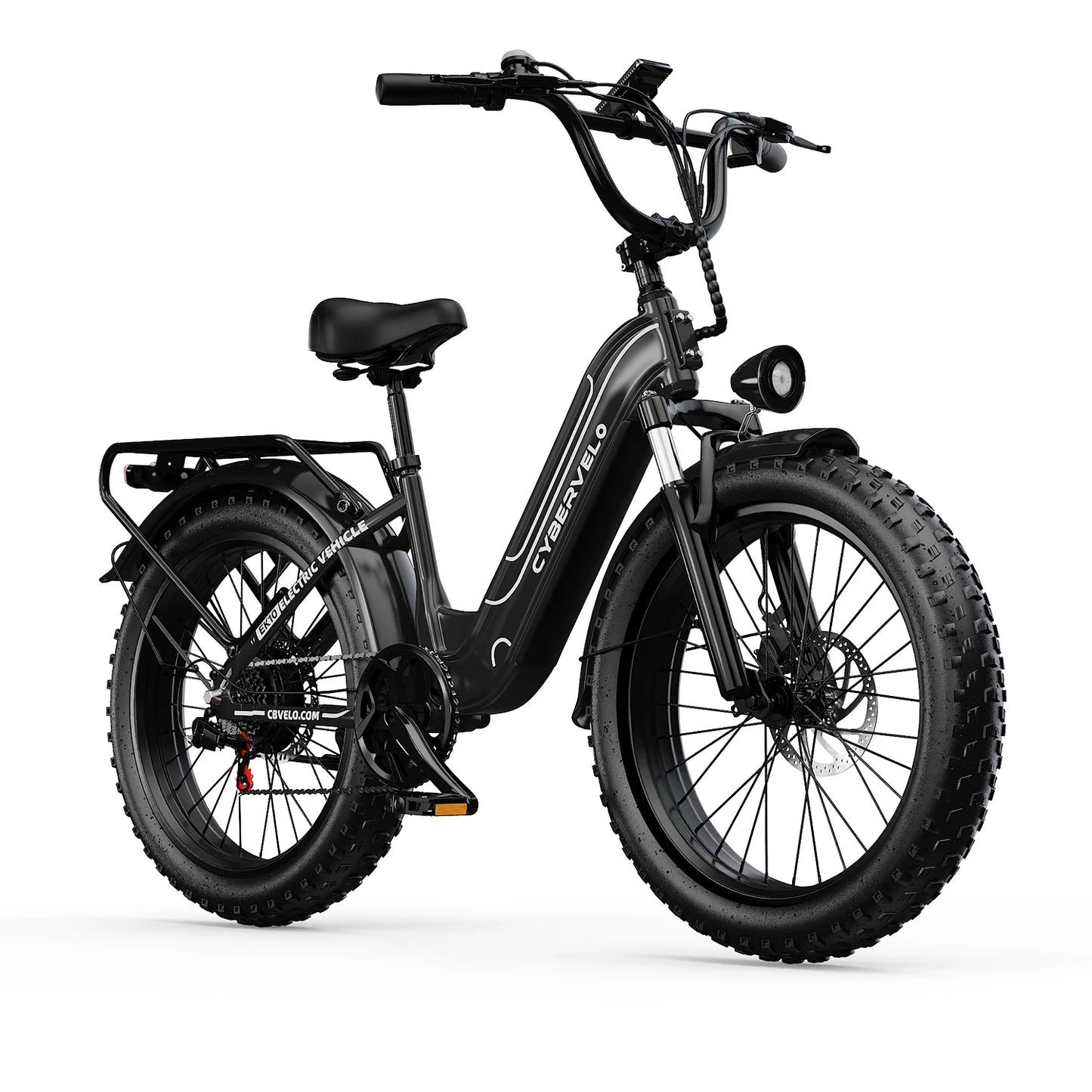 Aoango 1000W Peak Electric Bicycle For Adults Step Through Ebike 48V Battery