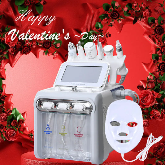 Amilibeauty 7 In 1 H2O2 Beauty Hydrofacial Facial Machine For Home Use