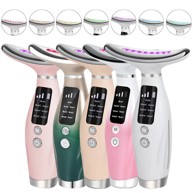 Cloud Prime Face Neck Massager Household Lifting And Firming Facial Electric Introduction Lifting And Firming Beauty Massage Face Care Tools For Christmas And New Year Gifts