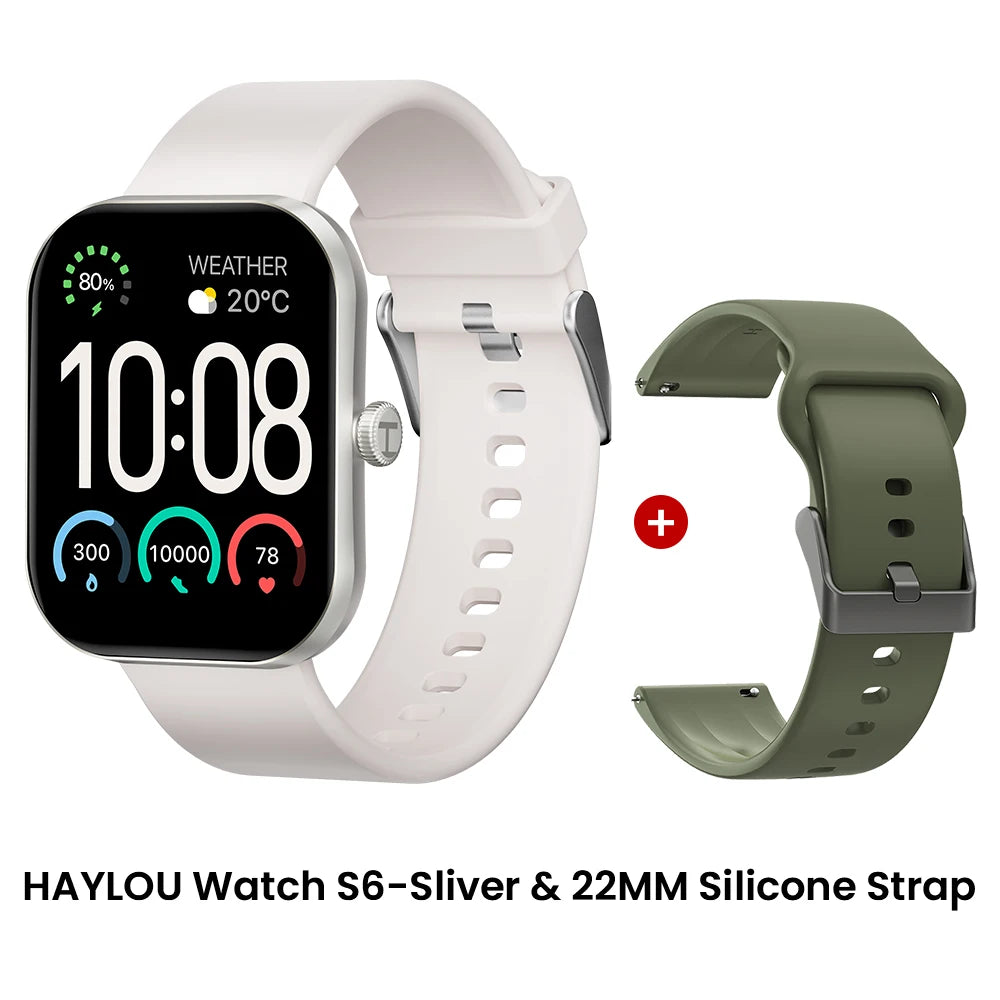 Haylou Watch S6 Smartwatch With HD Display And Fitness Tracking
