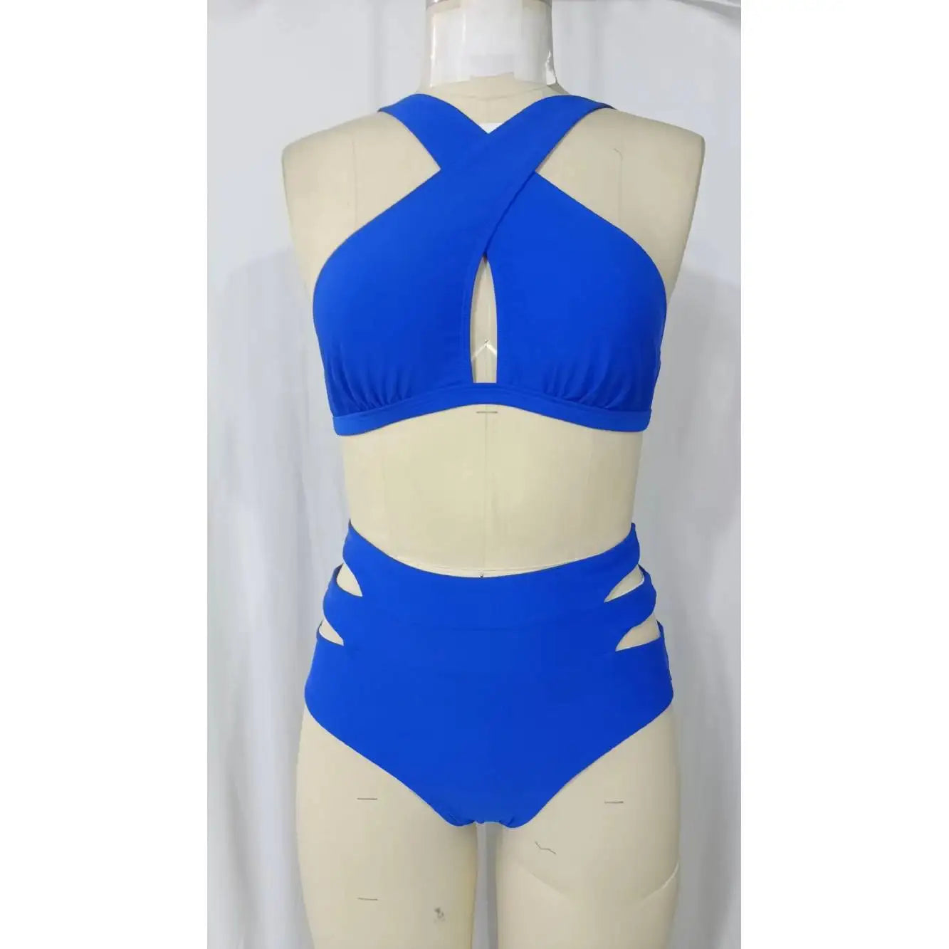 CIKINI CN Halter Neck Two Piece Bikini Set Summer Beach