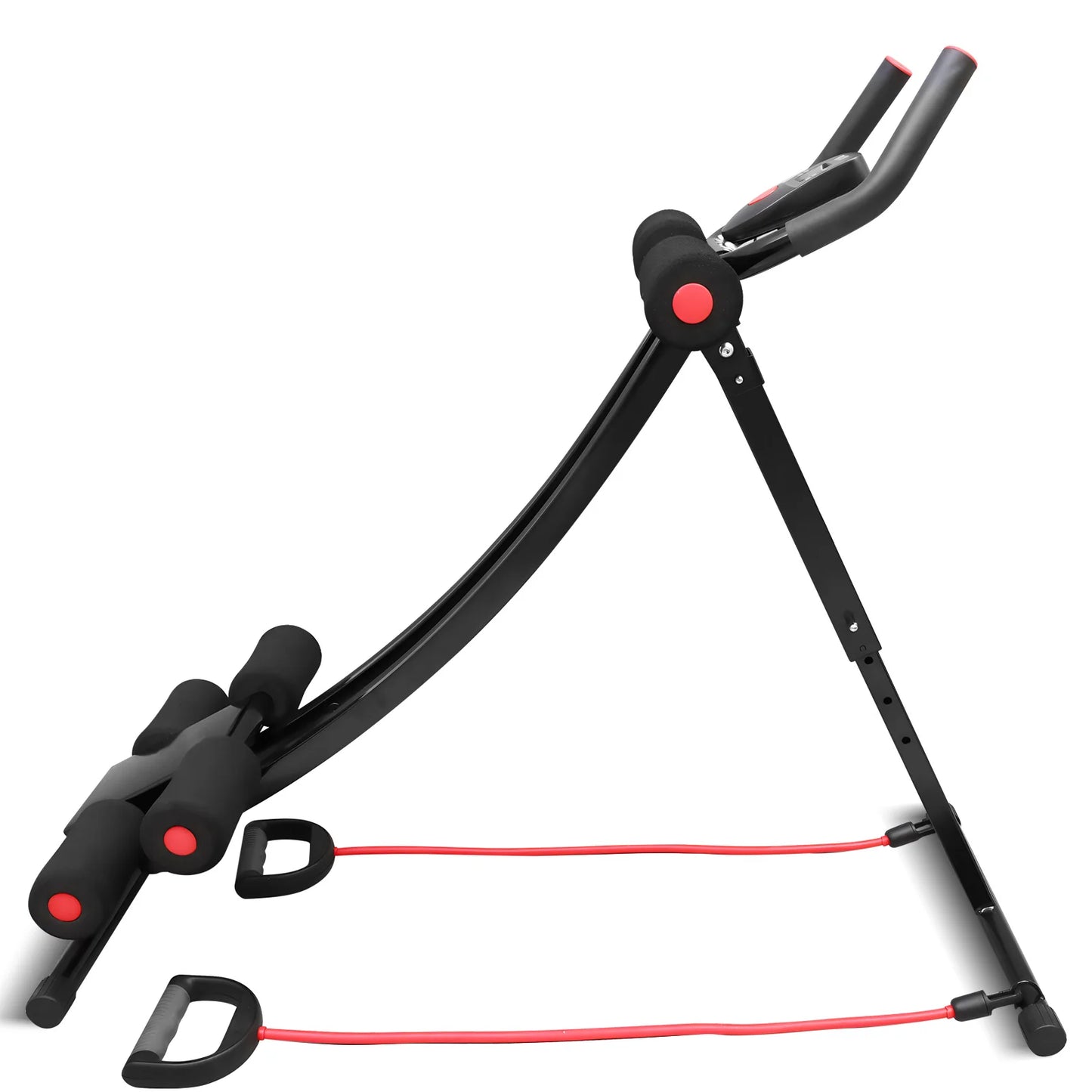 GIKPAL Foldable Ab Machine For Home Gym Core Trainer LCD