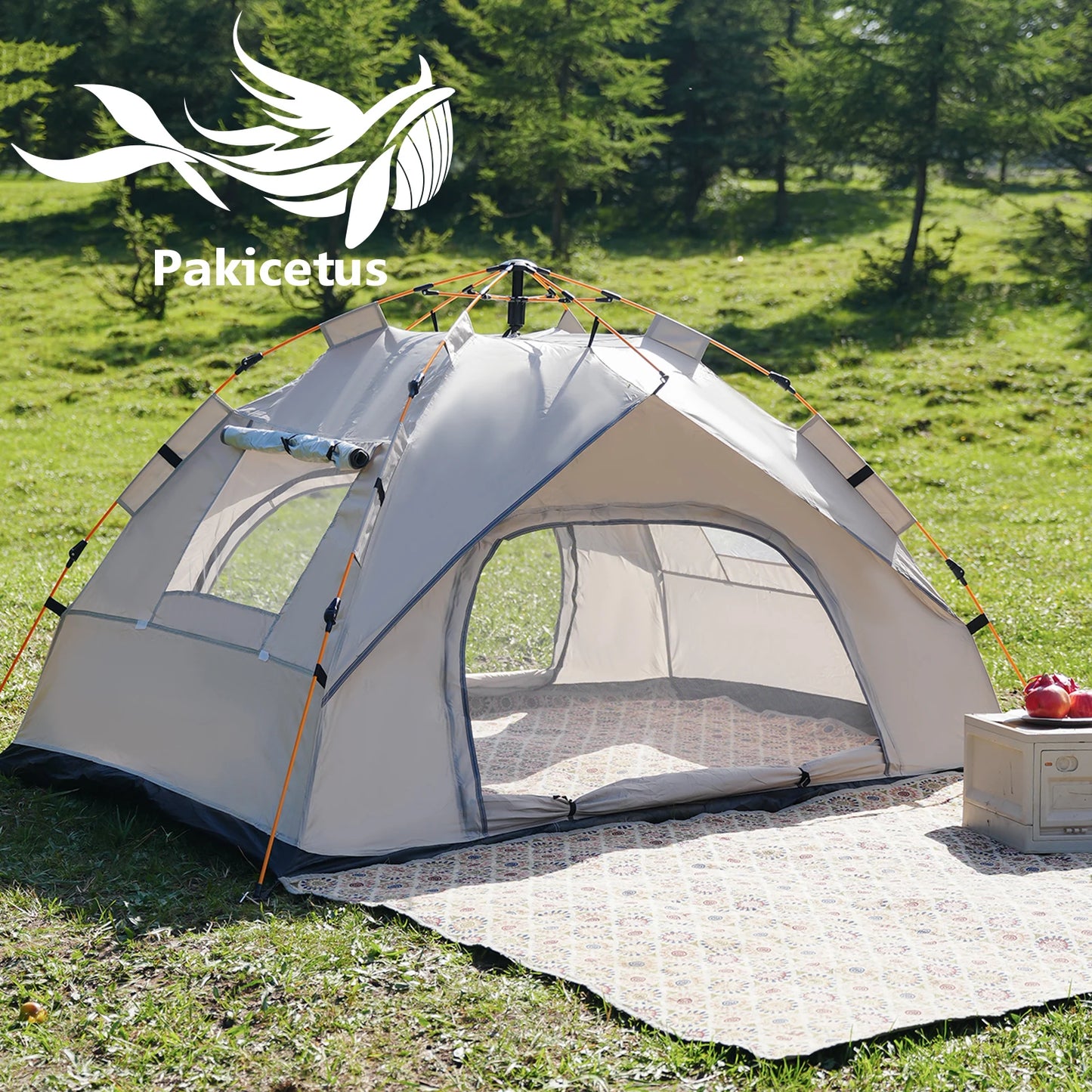 Pakicetus Compact Auto Tent Sunshade Quick Setup All Weather
