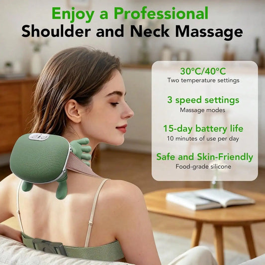 4D Neck Massager With Heat For Shoulders And Full Body
