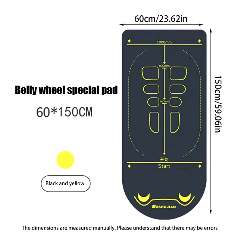 Yoga Mat Non Slip Shock Absorbing For Home Pilates Workouts
