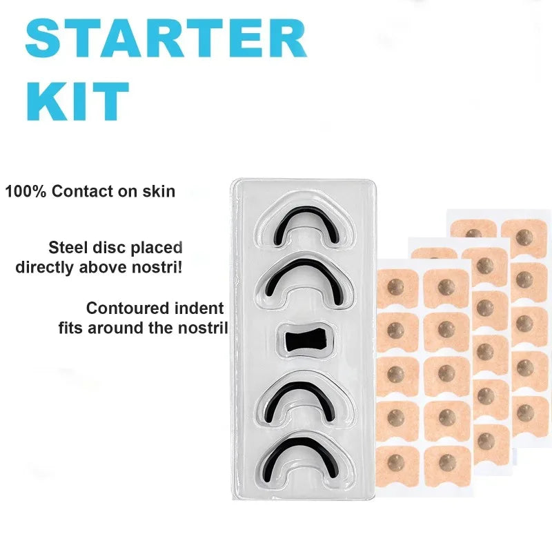 Nasal Breathing Dilators Magnetic Nasal Strips for Snoring Reduction