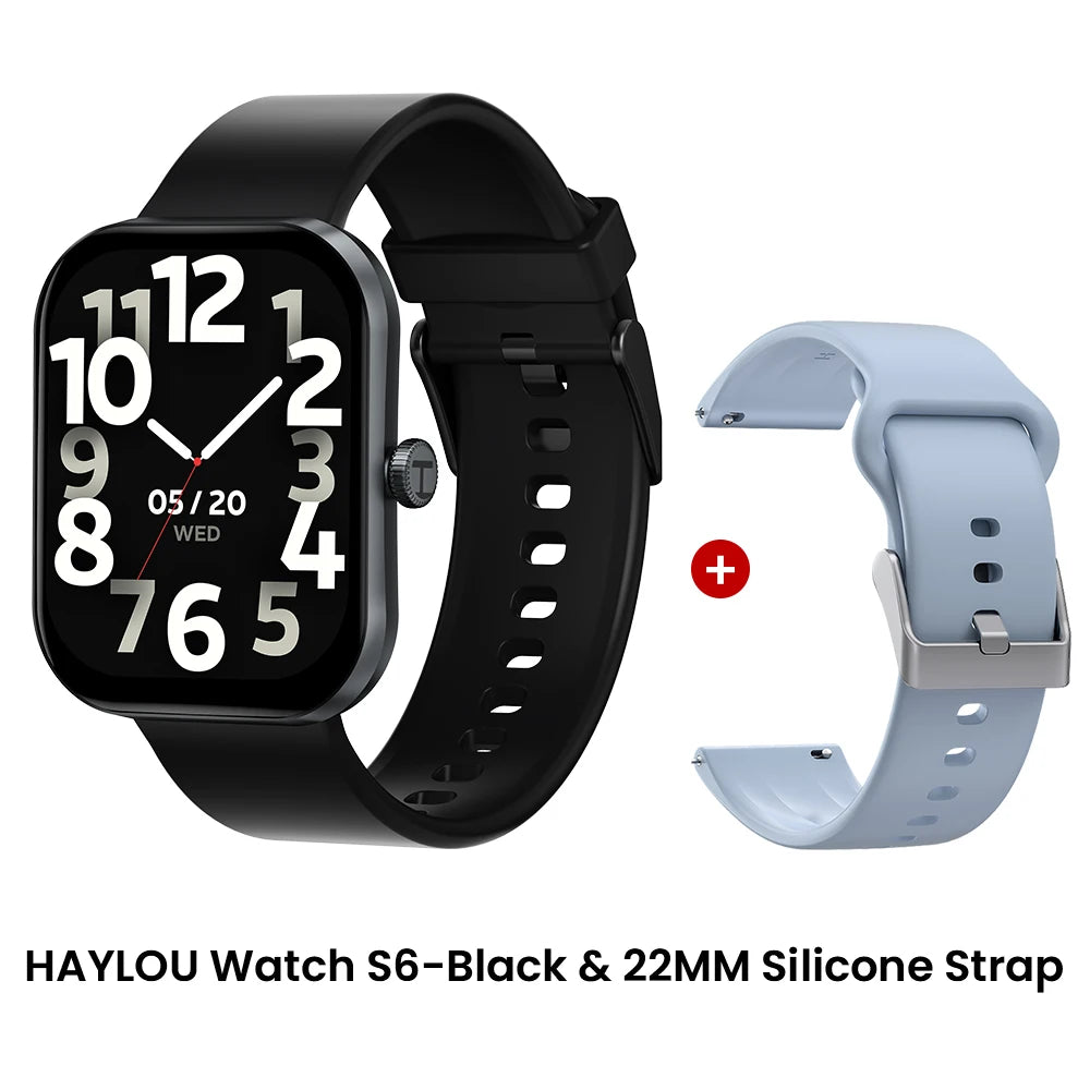 Haylou Watch S6 Smartwatch IP68 Waterproof Fitness Tracker Bluetooth