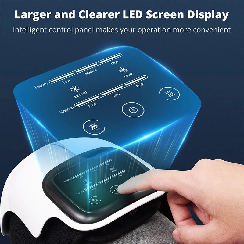 Medcursor Wireless Heated Knee Pad Massager With Vibration