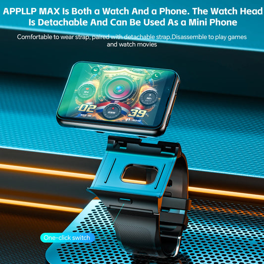 LOKMAT APPLLP MAX Android Smartwatch 4G Dual Camera Video Calls