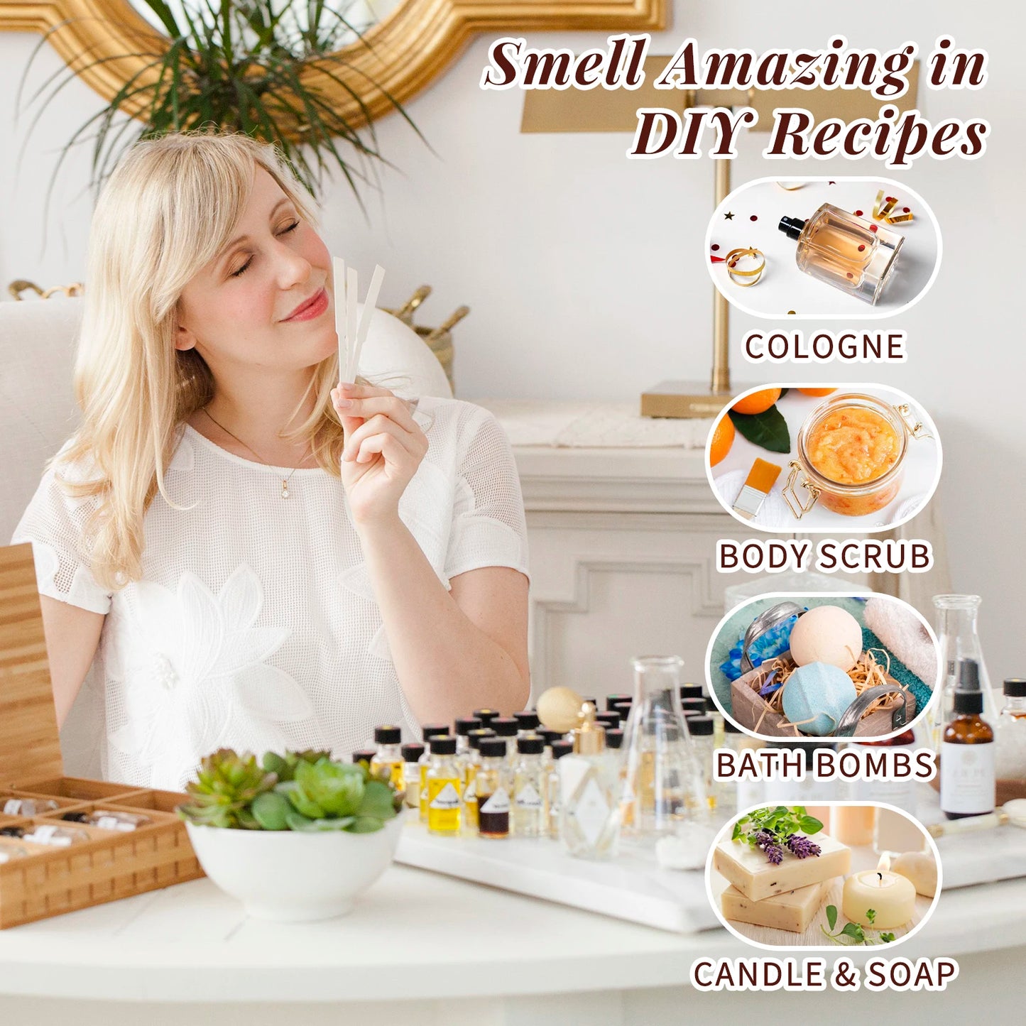 HIQILI GoldCoast 6 Piece Fragrance Oils Gift Set Essentials