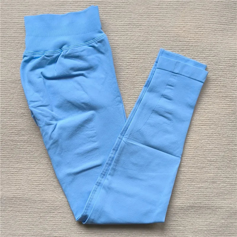 Seamless Sporty Leggings For Yoga And Workout Tights Butt Lift