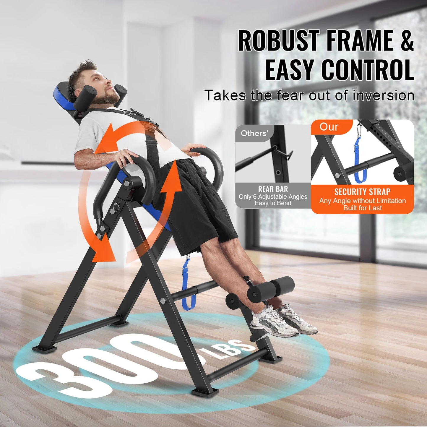 SucceBuy Heavy Duty Inversion Table Decompression Back Stretcher