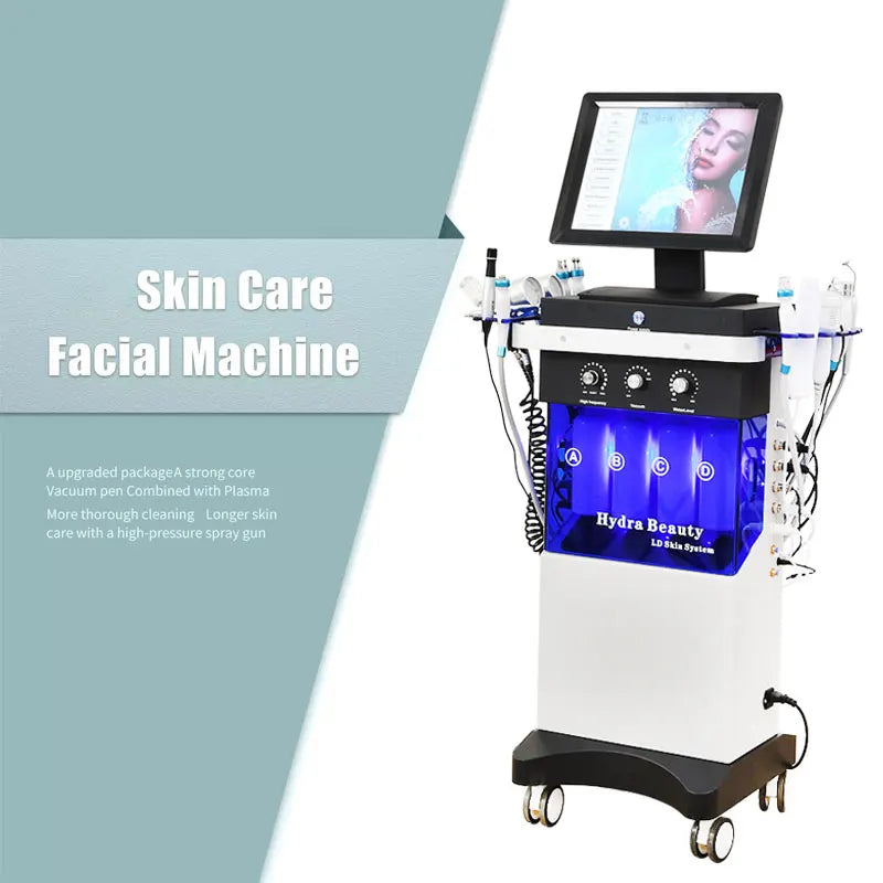 AmiliBeauty 14in1 Hydro Facial Machine Hydradermabrasion