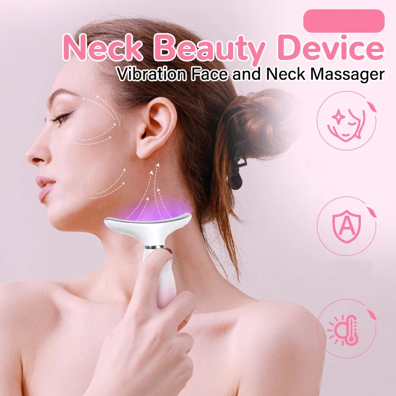 Cloud Prime Face Neck Massager Household Lifting And Firming Facial Electric Introduction Lifting And Firming Beauty Massage Face Care Tools For Christmas And New Year Gifts