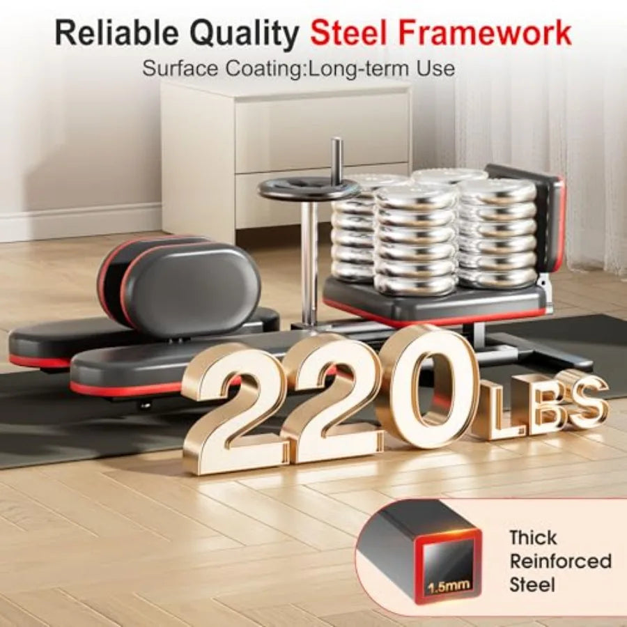 Leg Stretcher 220LBS Adjustable Split Machine for Ballet and Yoga