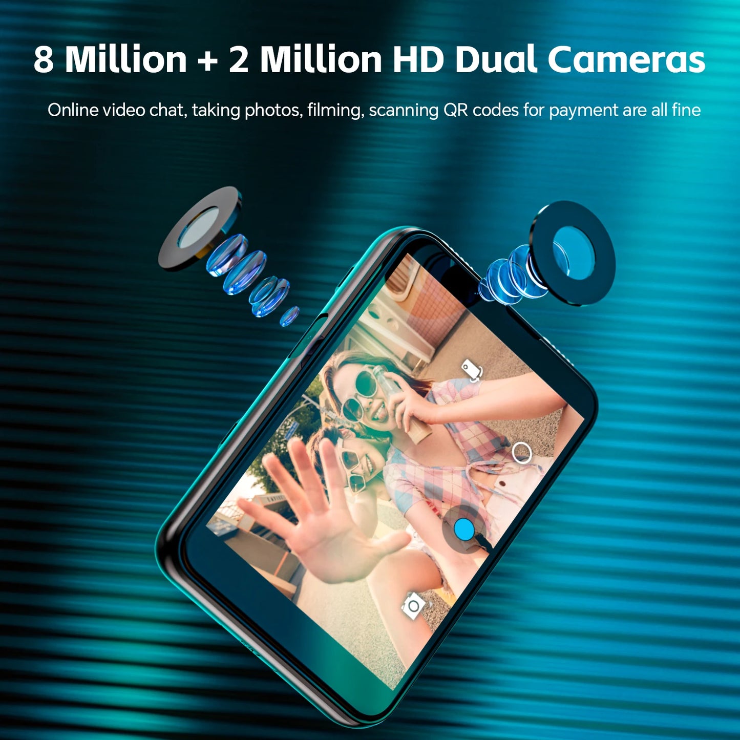 LOKMAT APPLLP MAX Android Smartwatch 4G Dual Camera Video Calls